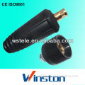 Euro Style male and female cable joint connector for Welding machine